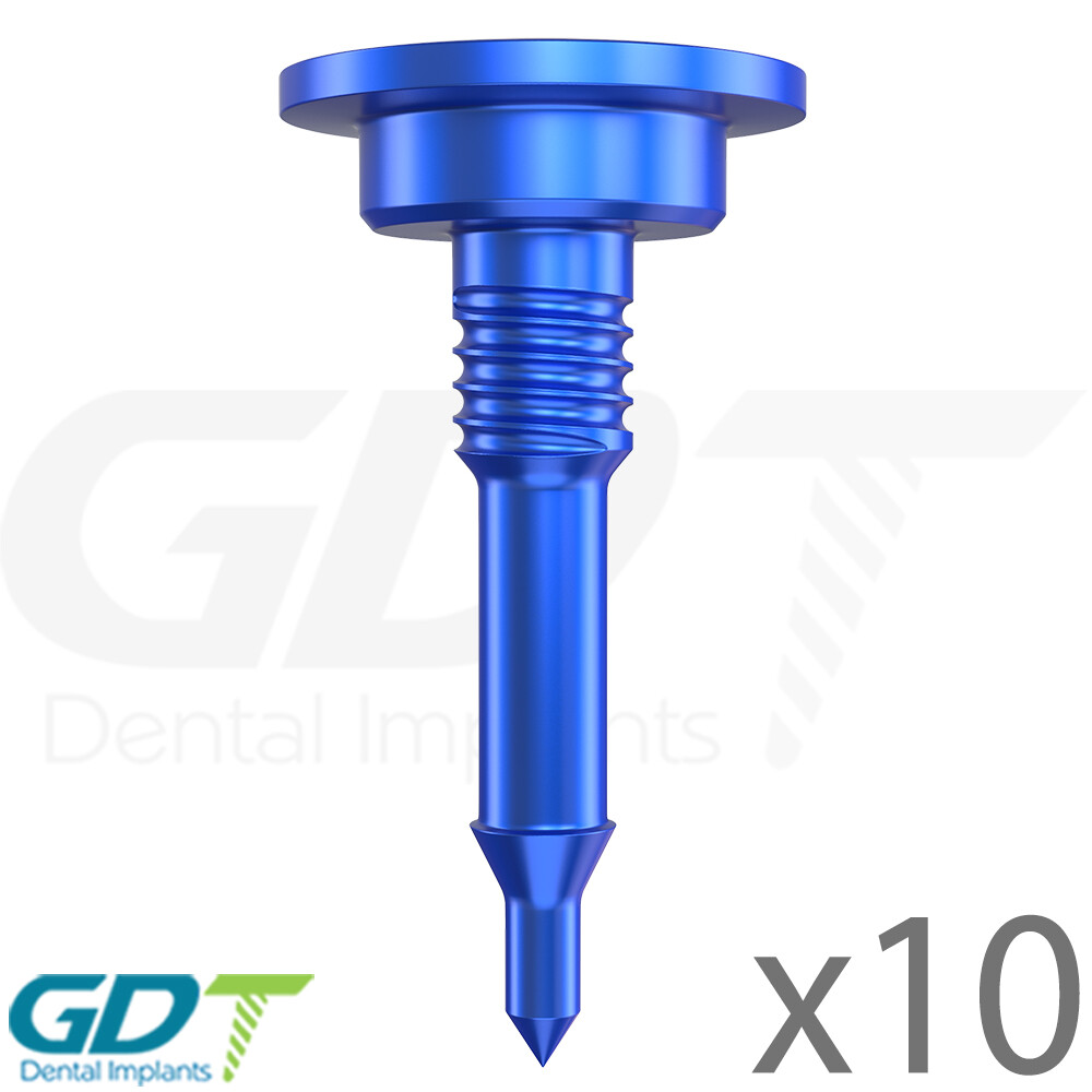 10 GBR System Bon Tac Screw 5.0mm Membrane Fixation Sur gical Dental Im plant