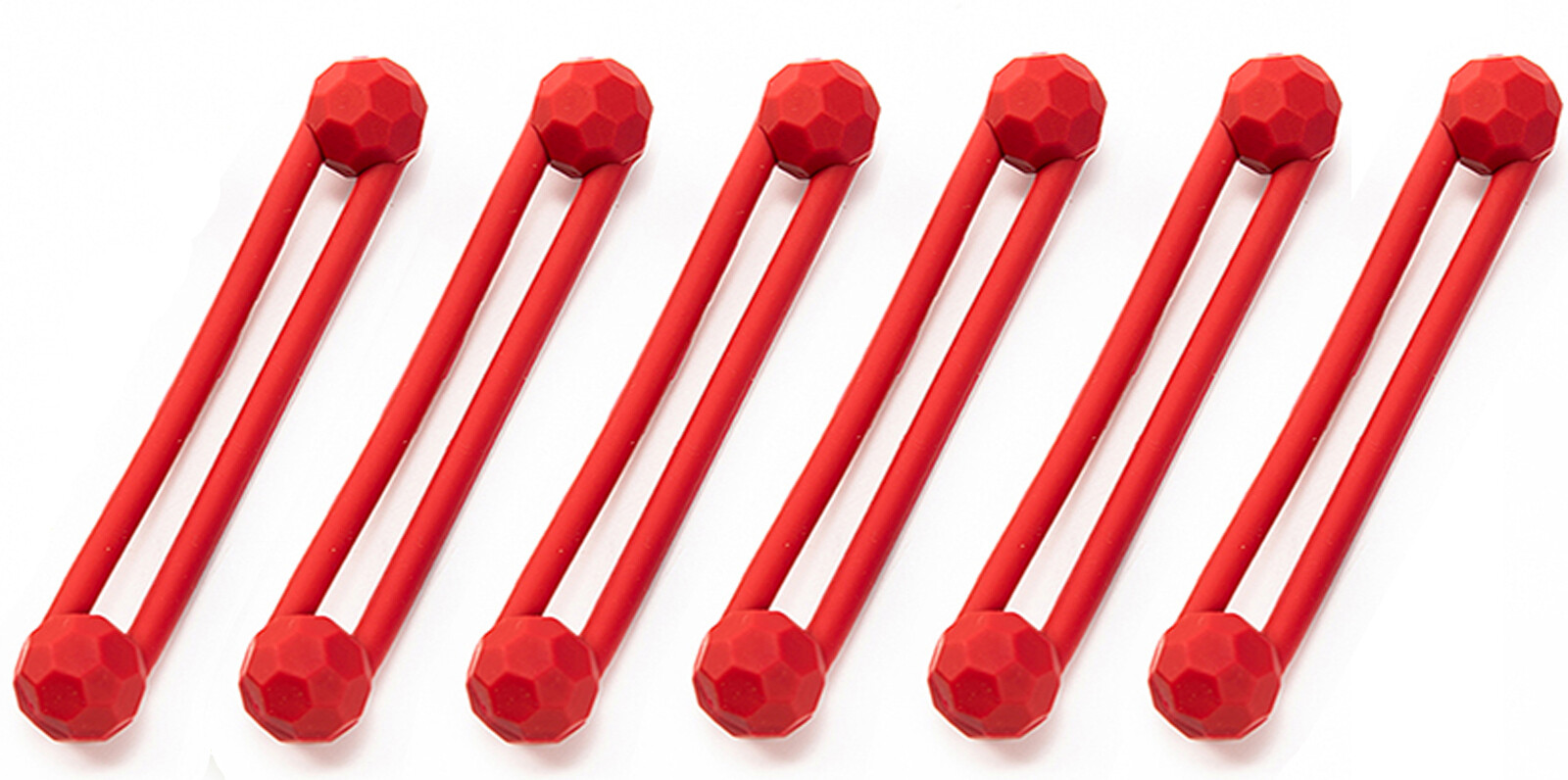 Pro-Ties Dental Instrument Silicone Ties (Pack of 6) Autoclavable Up 121℃/134℃