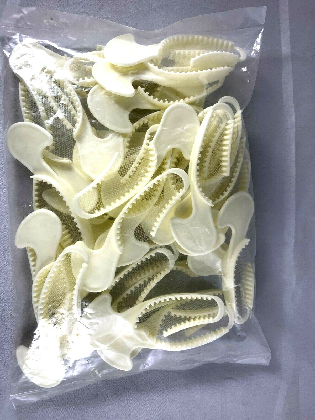 70 PC Quadrant Bite Registration Trays Dental Impression Disposable (Large Half)