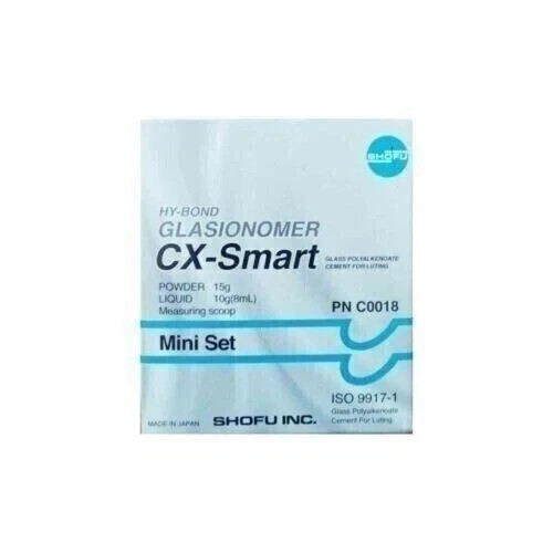 Shofu HyBond Glasionomer CX Glass Ionomer Luting Cement Mini Pack free shipping.