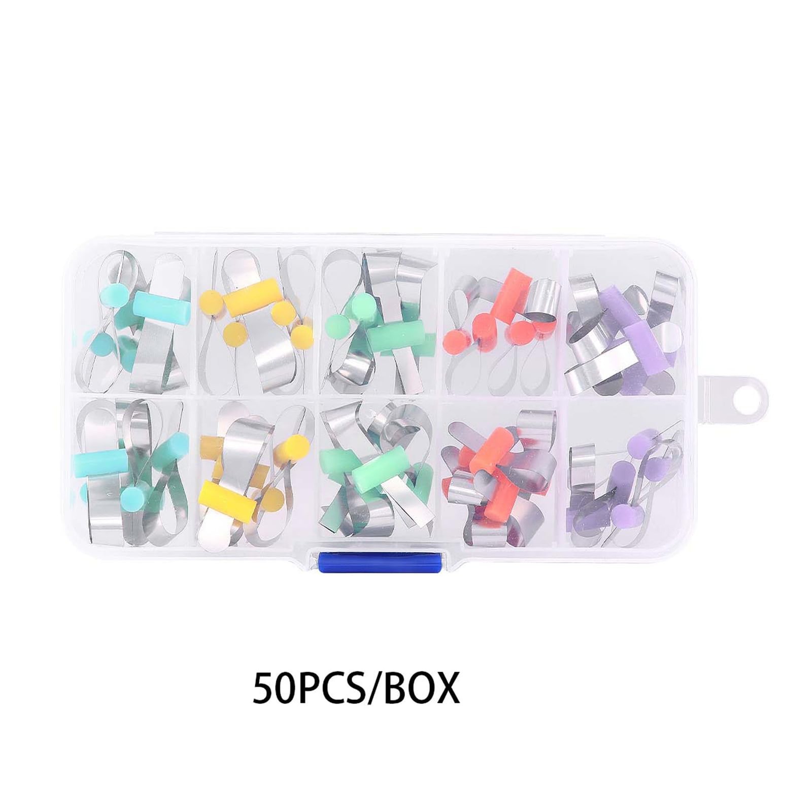 50Pcs Dental Matrix Bands, Metal Restoration Matrix…