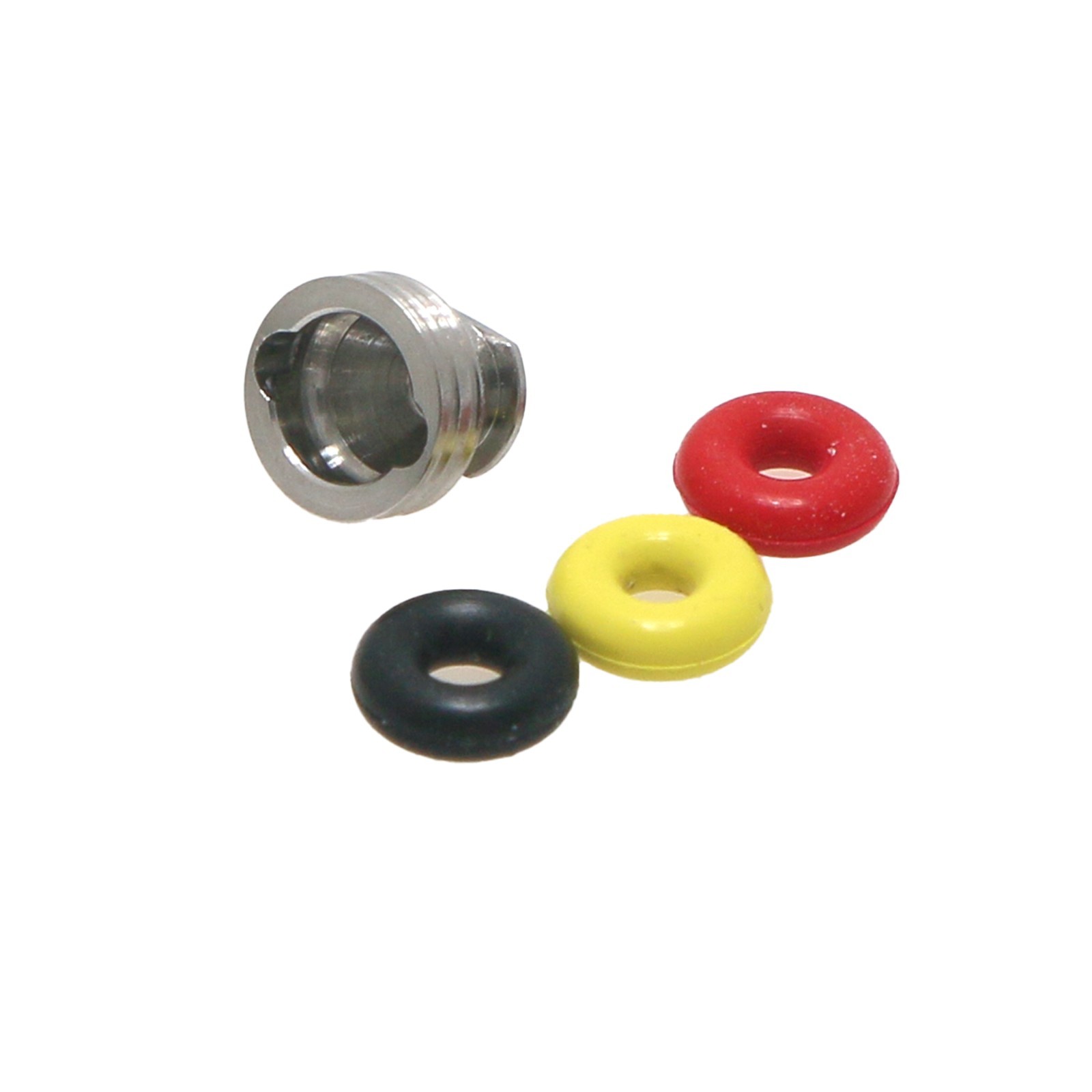 Dental O-Ring Retention Cap Ball Attachment Fit Hiossen Osstem Implant 4Pcs/Set