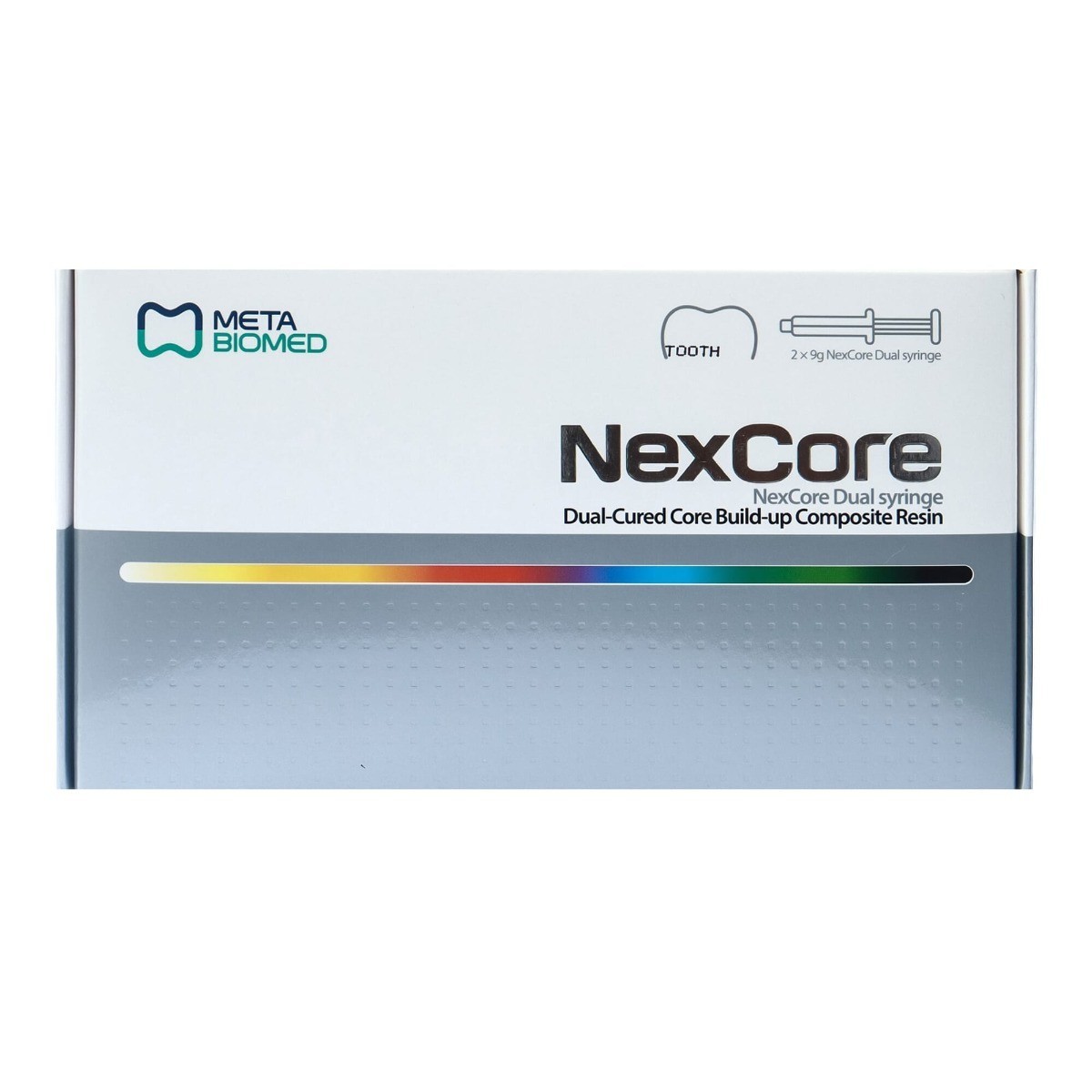 Meta Biomed Nexcore Dual Cured Core-Build Up Composite Resin Cement Pack Of 2