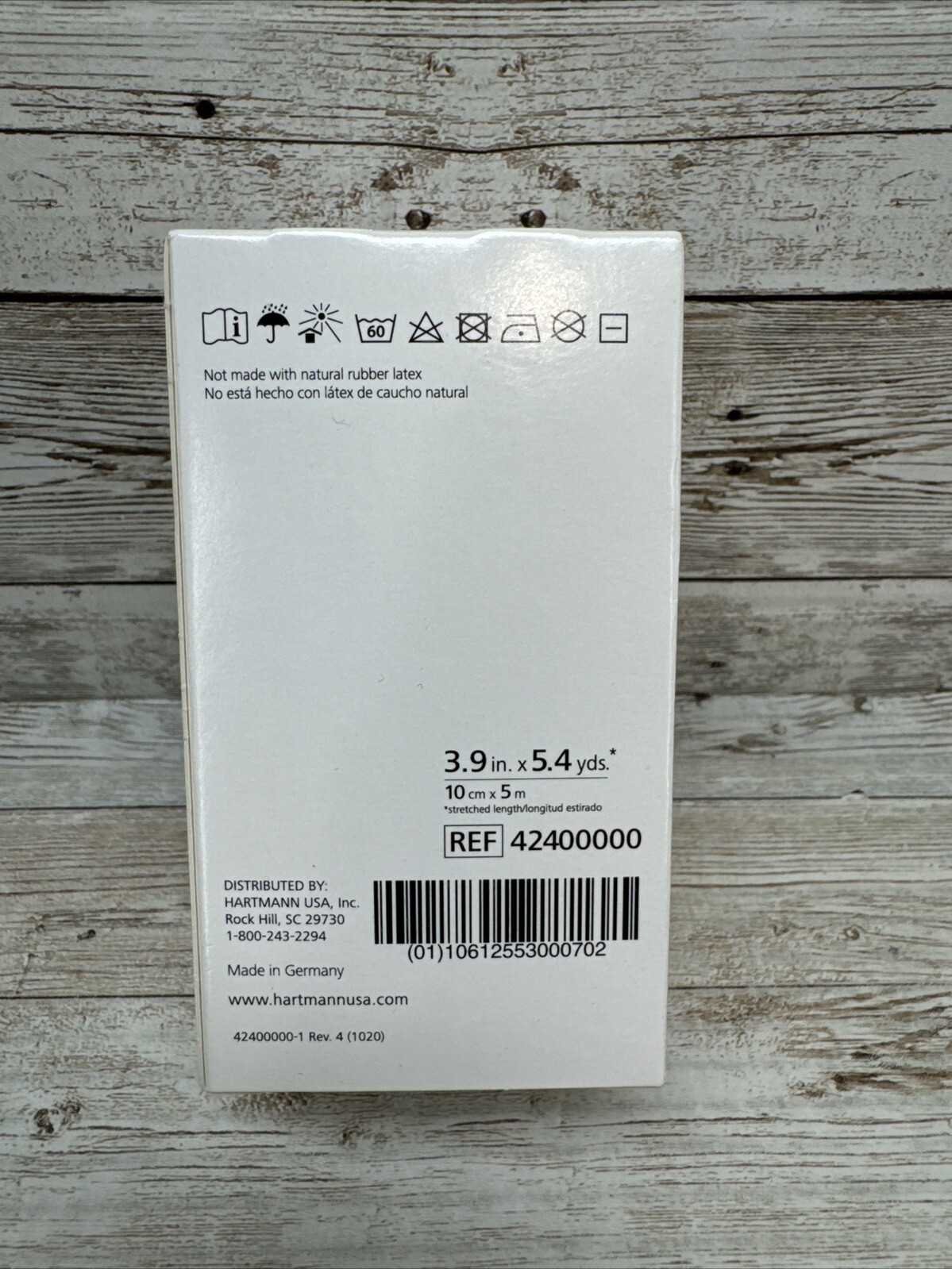 1 Box LOPRESS HARTMANN 42400000 3.9″ X 5.4 YDS COMPRESSION BANDAGE