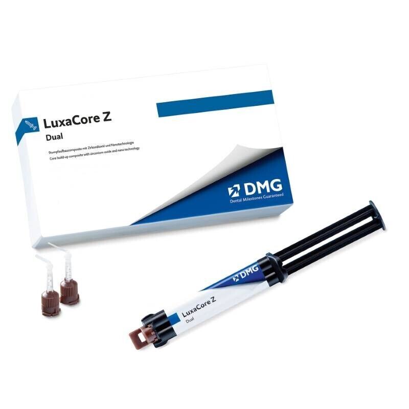 DMG Luxacore Z Dual Core Buildup Material Dentine Composite Shade A3 Paste 9g
