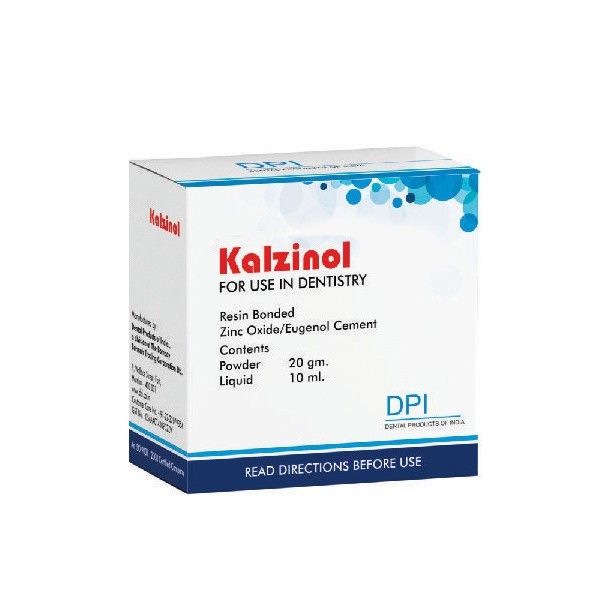 DPI Kalzinol Temporary Dental Non Resin Filling Cement