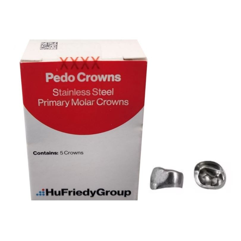 *5-Pieces* HuFriedyGroup Pedo Crowns Lower Left 2nd #6 Refill SSC-LLE6-CE