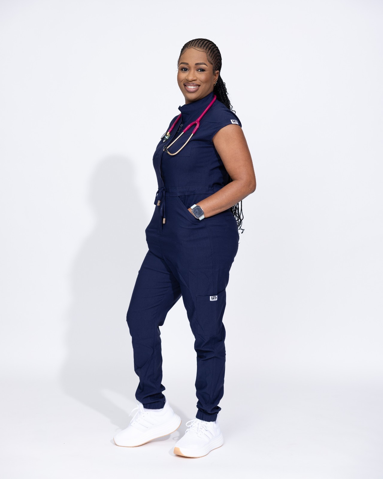 Woman Nursing Scrubs Jumpsult: All new in Deep and light Blue