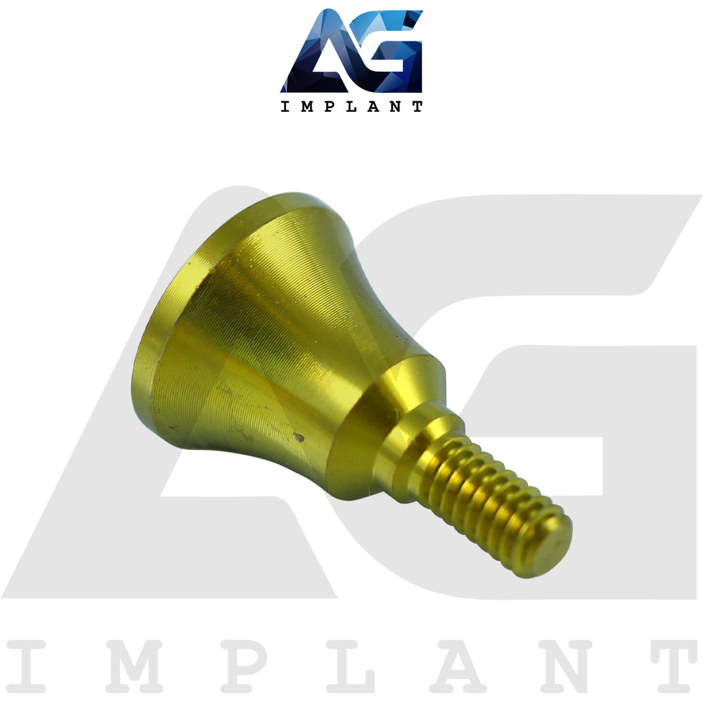 10 Extra Wide Concave Anatomic System Healing Cap Ø6.3 Dental Hexagon 2.42mm