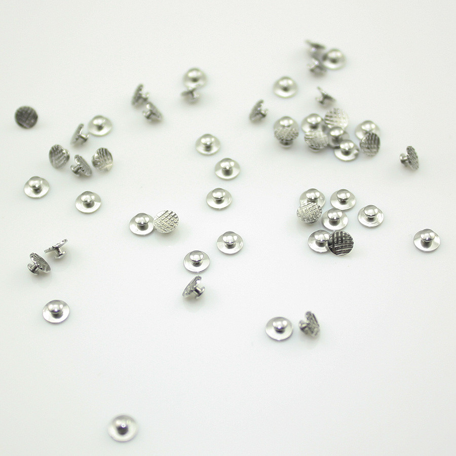 NEW 50 PCS Dental Orthodontic Lingual Buttons Bondable Round Base Monoblock