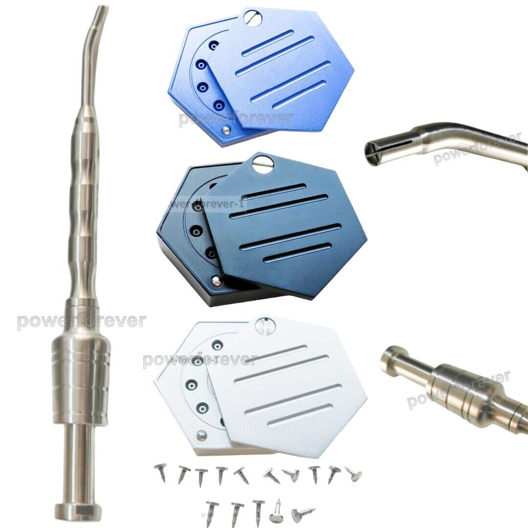 Dental GBR Bone TAC Pins Gun Tacks Membrane Guide Straight Auto Tacker Titanium