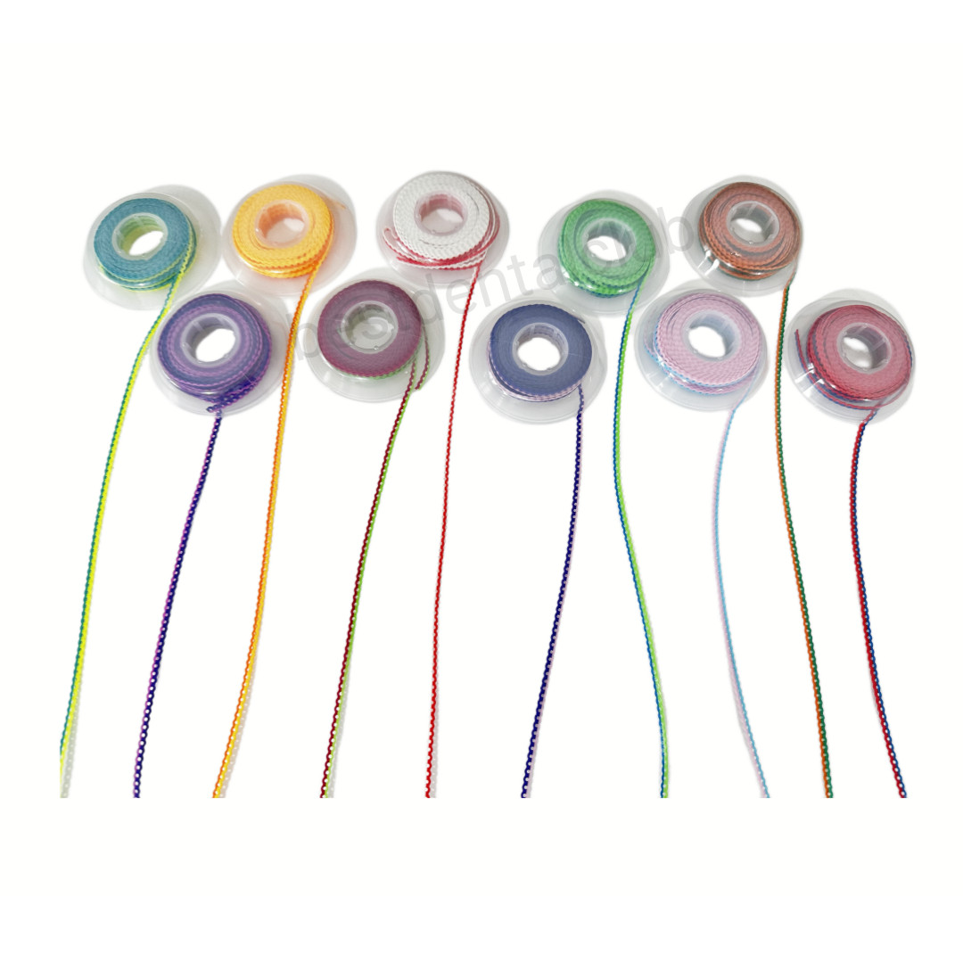 Dental Power Chain Elastic Chains Orthodontic Rubber Bands Double Color