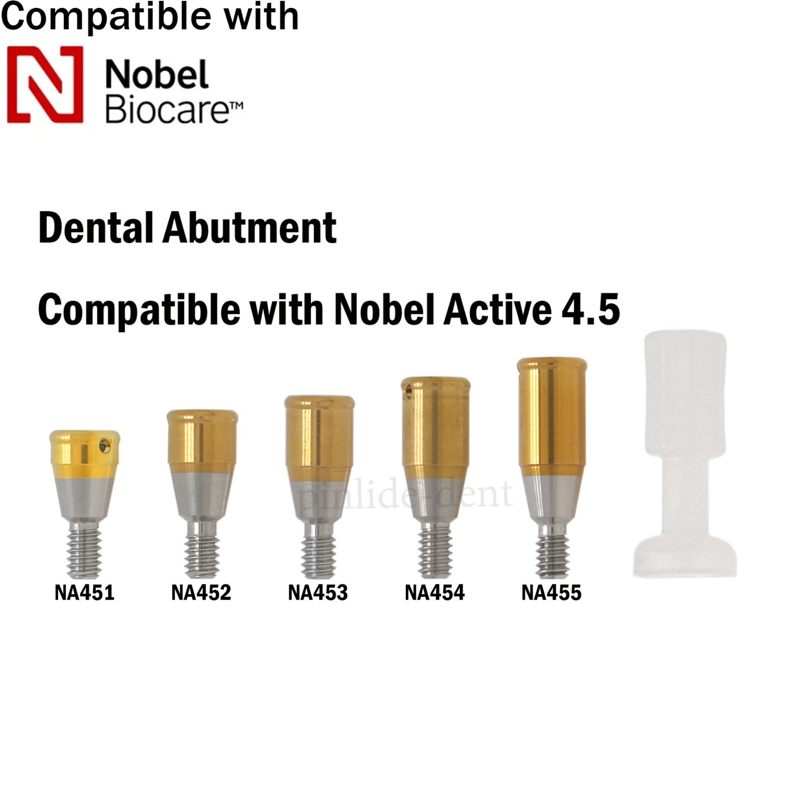 US Dental Locator/Healing Cap Abutment NP/RP Fits Nobel Biocare Active Platform