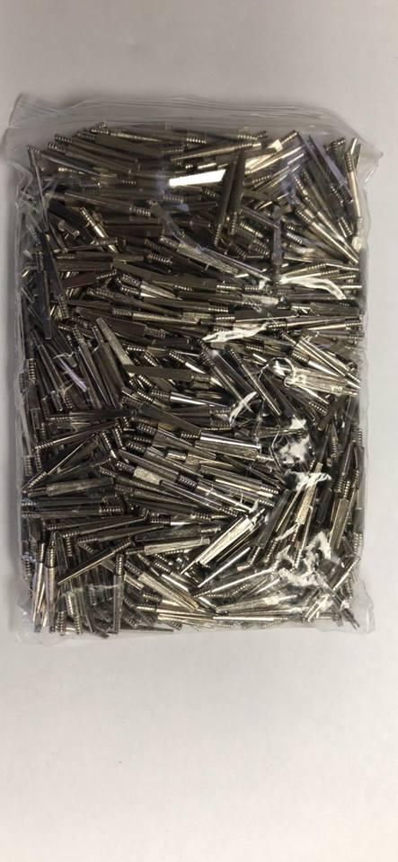 1000 PCS SINGLE PIN CO 1.SILVER DENTAL LAB