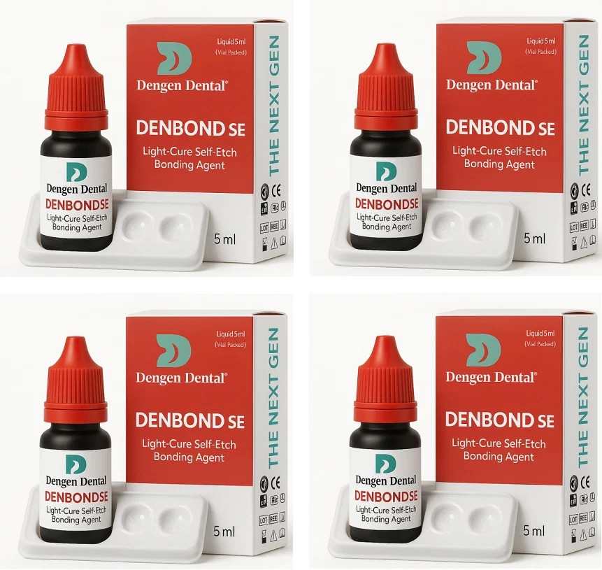 Dental DENBOND SE 7th Generation Light Cure Self Etch Bonding Agent 5ml