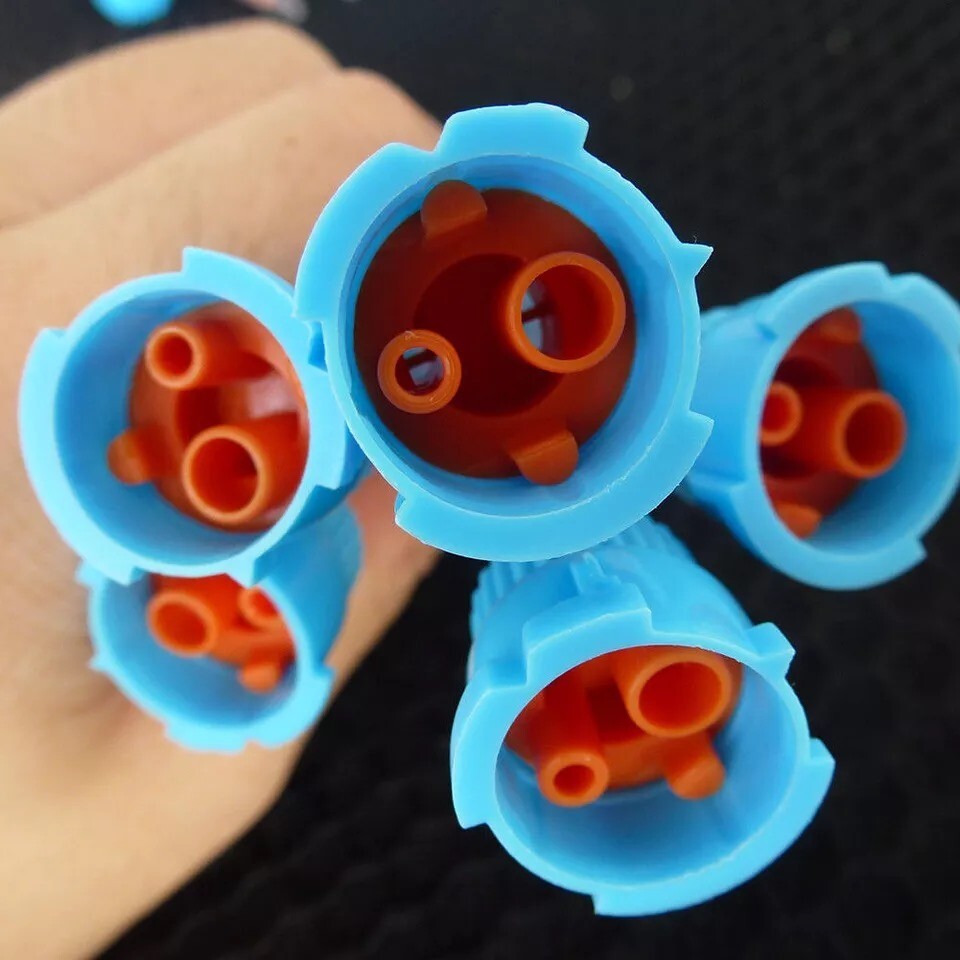 50 BLUE / Orange Integrity Luxatemp Protemp Temp C&B MIXING TIPS10:1/4:1mix tips