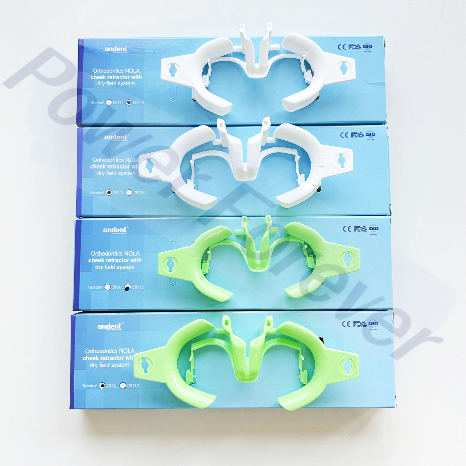 4Size Dental Orthodontic Nola Cheek Retractor Dry Field System Mouth Opener Lip