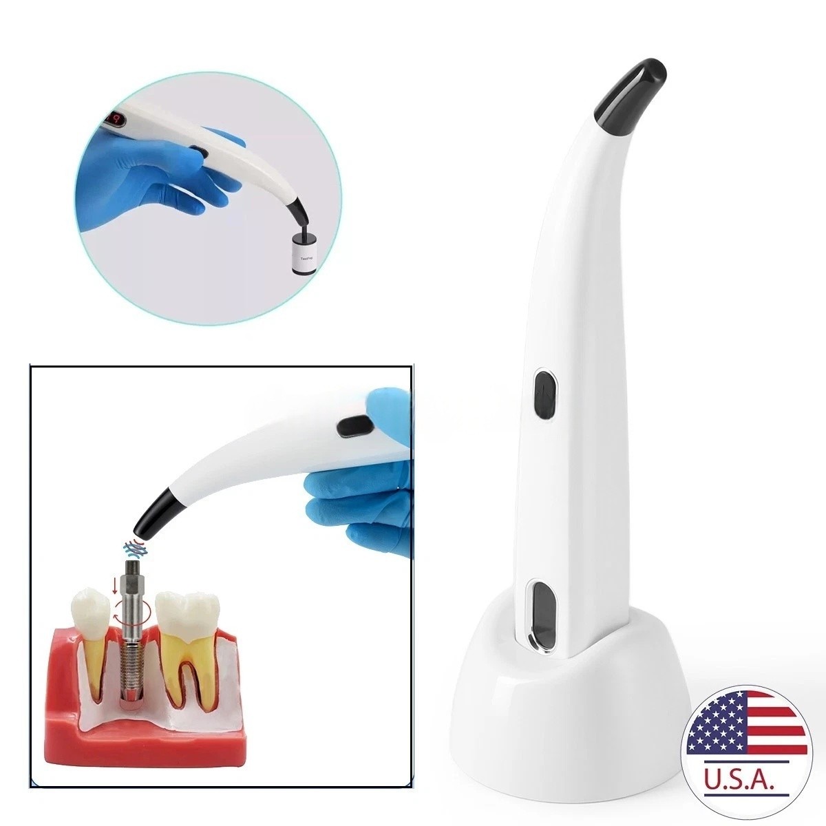 Dental Implant Stability Meter ISQ Osseointegration Beacon Measurement System