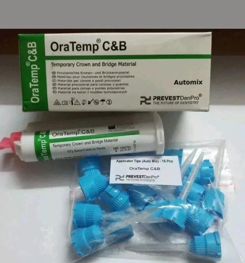 PREVEST ORATEMP C&B – 67gm TEMPORARY CROWN & BRIDGE MATERIAL – free shipping(fs)