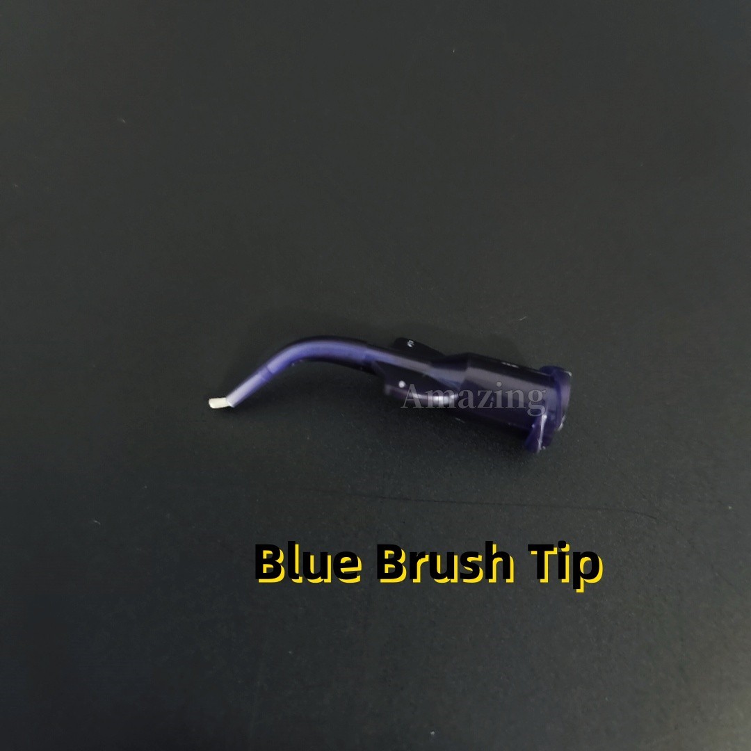 Screw Brush Syringe Delivery Tips Liner Appliator Dental Infusor Needle Tip