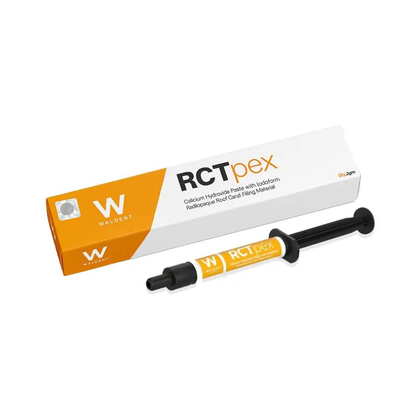 Waldent RCTpex Root Canal Filling Material (Radiopaque) 2gm Syringe 3 x Tips