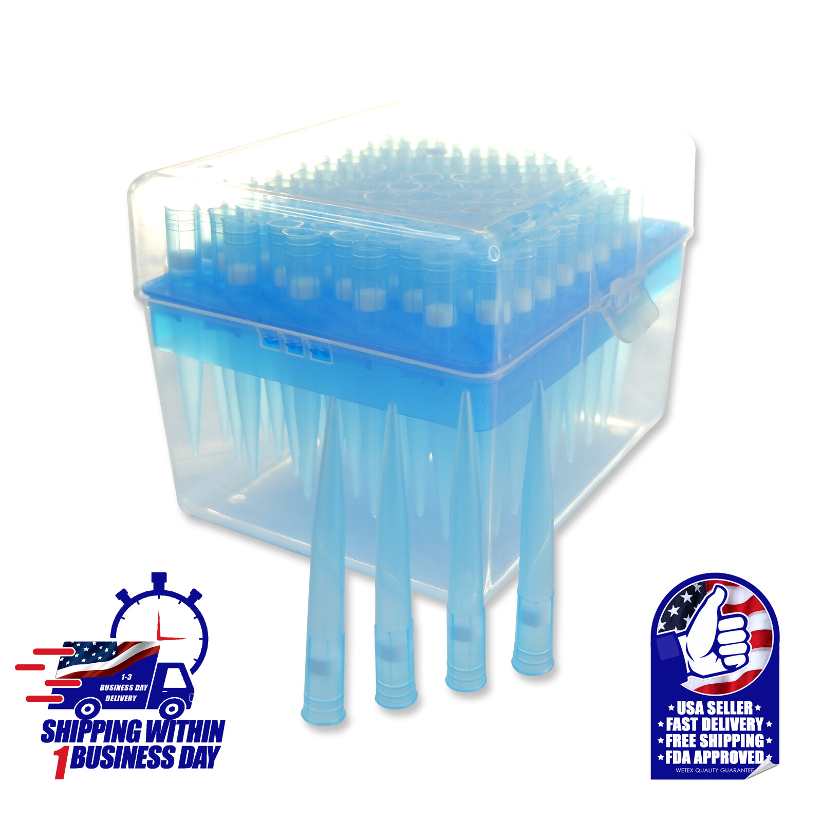 STERILE LOW RETENTION FILTER PIPETTE TIPS: 1000uL EXP 3/27