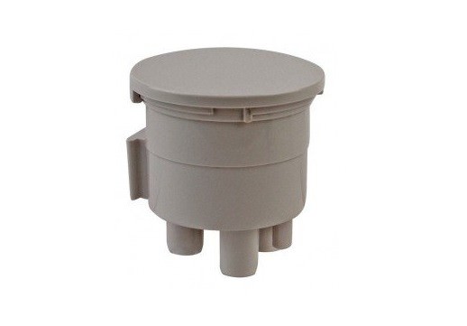 Type A Vacuum Canister Bottom Port Beige 2-1/8″ 1Pcs/Bag PLASDENT