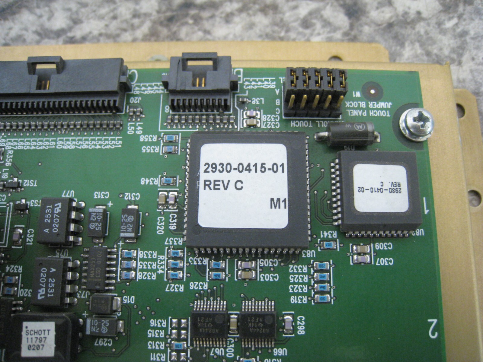 Puritan Bennett 4-075727-30 840 GUI Ventilator CPU PCB Control Circuit Board