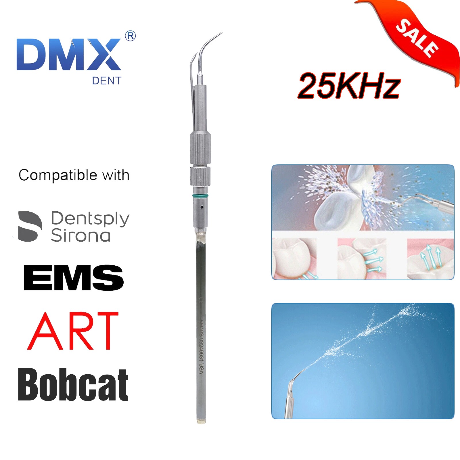 P-100 Cavitron Dental Inserts Tips Ultrasonic 25k/30k Slim Series Tip insert