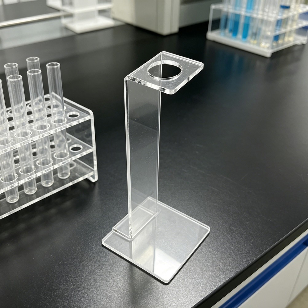 Clear Syringe Rack Countertop Space Saving Acrylic Syringe Storage Holder