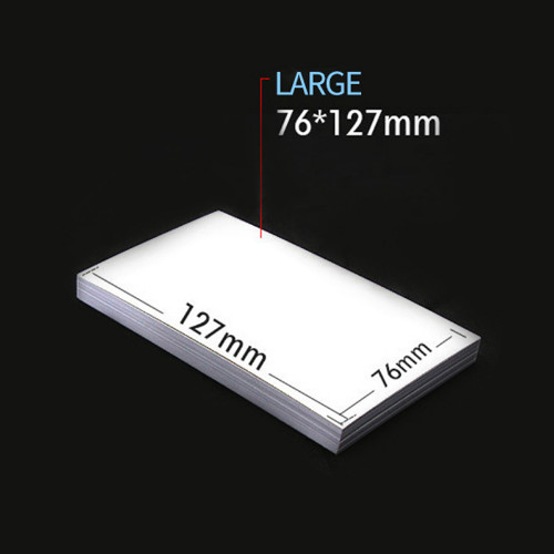 3 Size Dental Disposable Mixing Pads Coated Paper S M L 2 Sides Poly Impression