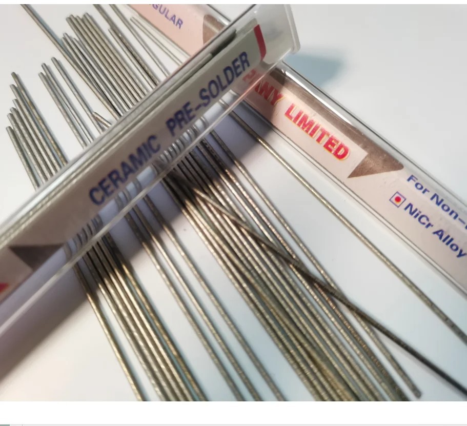High Temperature Welding Rod NiCr Alloy Soldering Dental Lab materials 28g/Tube