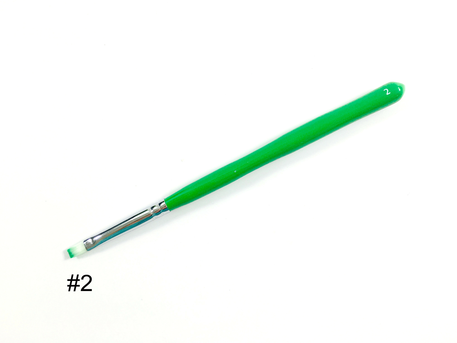 5pcs/Set Dental Green Porcelain Nylon Hair Brush Pen For Dental Lab #0 2 6 7 8