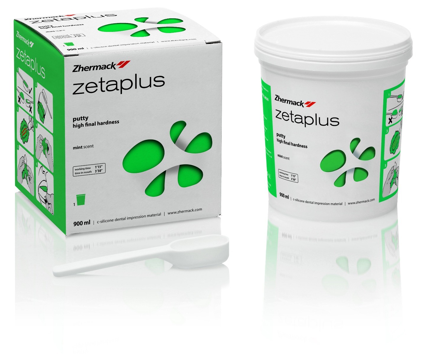 Dental Zhermack Zetaplus C-Silicone Impression Material- Putty 900Ml (Base Only)