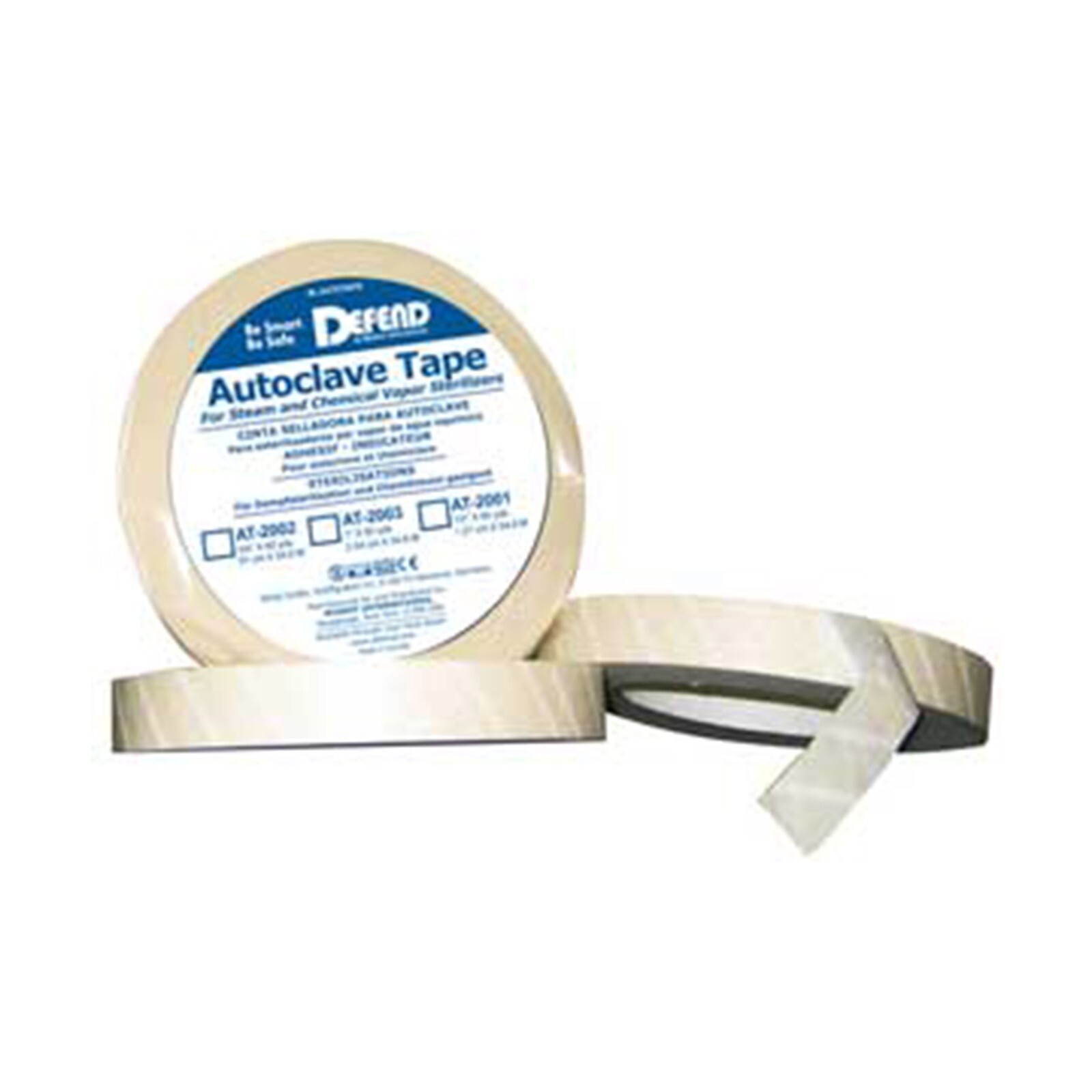 Defend 1/2″ x 60 yds Roll Autoclave Sterilization Indicator Tape. AT-2001