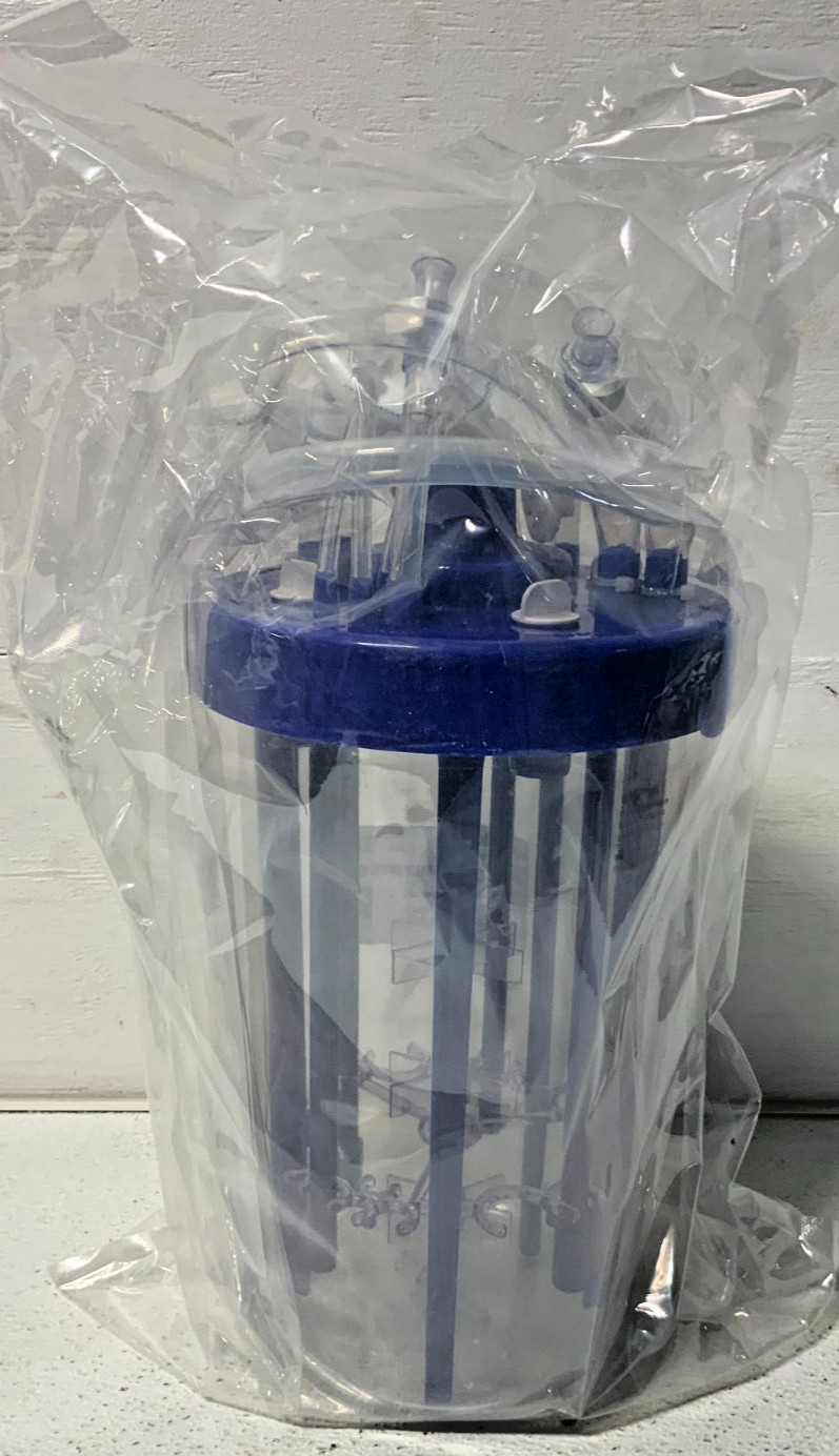 New Eppendorf BioBlu 3f f Macrosparge Single-Use Bioreactors Vessel 1386000900