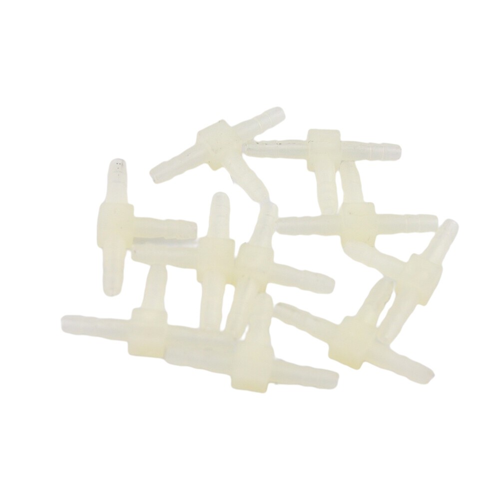 10 Pcs Dental Lab Fitting Connector Valve Water For Tube 3*3*5mm Instrument Tool