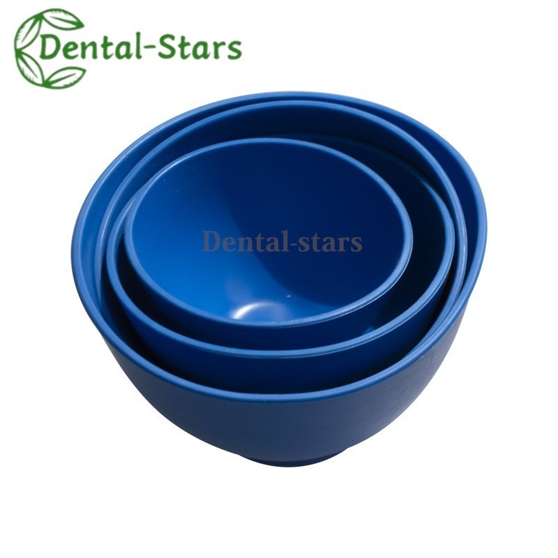 1Pc Dental Lab Flexible Silicone Rubber Impression Mixing Alginate Bowl L/M/S/XS