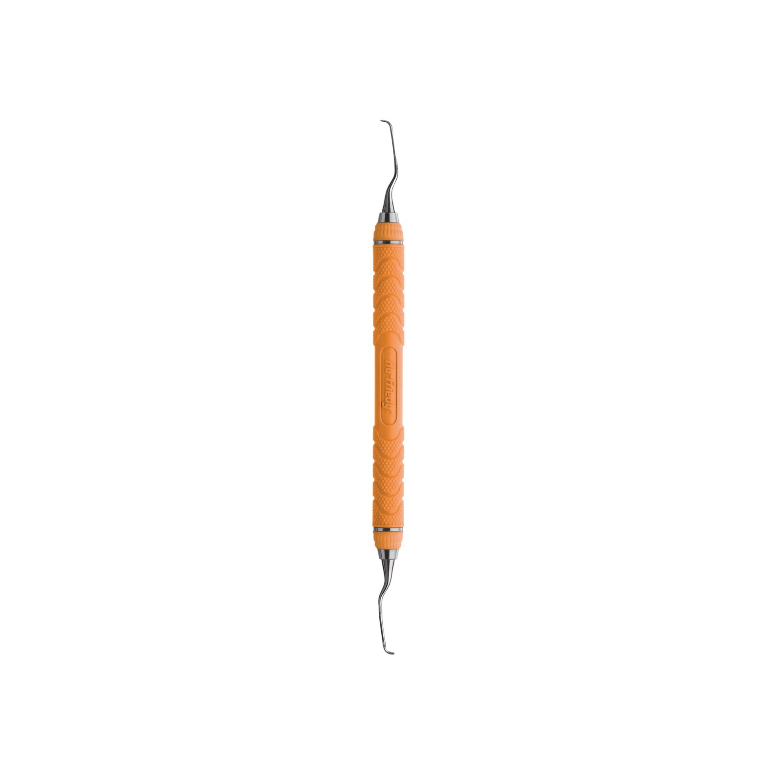 HU-FRIEDY #11/12 MINI 5 GRACEY CURETTE,EE2 #8 RESIN EIGHT ORANGE HANDLE (x4)