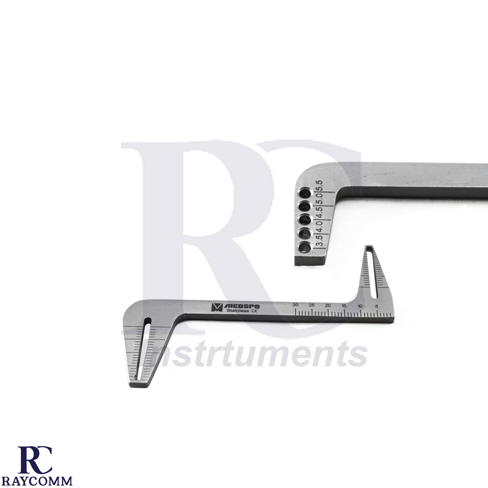 Dental Gauge Implant Surgical Drilling Guide Depth Parallel Locating Gauge #SS