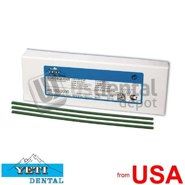 YETI CONSEQUENT lower jaw bars- 4.0×2.0mm 65grs #192-2000 417024