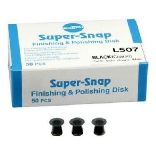 Shofu Dental Super-Snap Contouring (Coarse) Black disc, 50/pk #L507