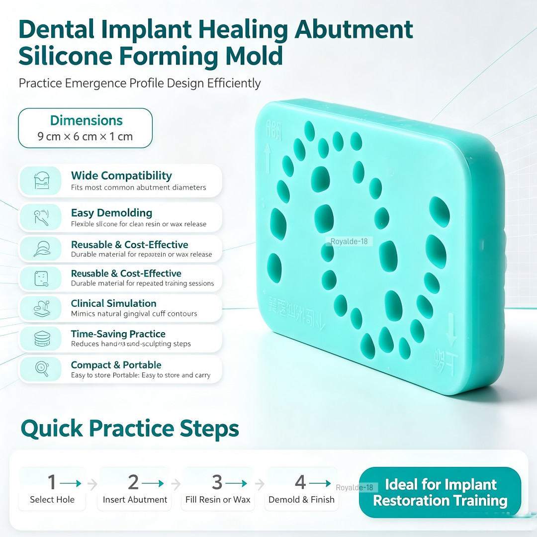 Digital Rapid Molder Personalized Gingival Cuff Abutment Cuff Formation Tool