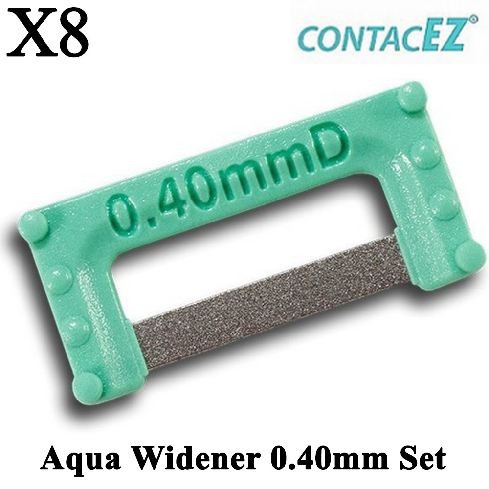 8pcs Dental ContacEZ Aqua Widener 0.40mm Set