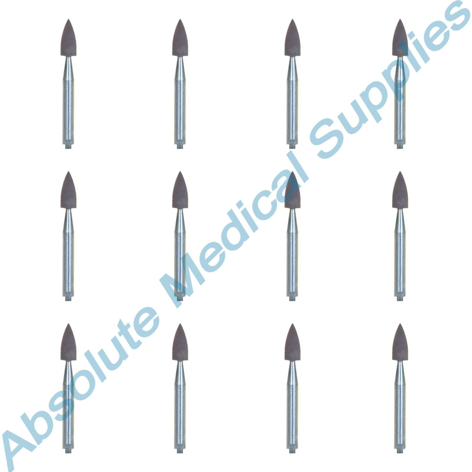 *12-Pieces* Shofu Brownie Silicone Mini-Points CA Dental Restoration 0403