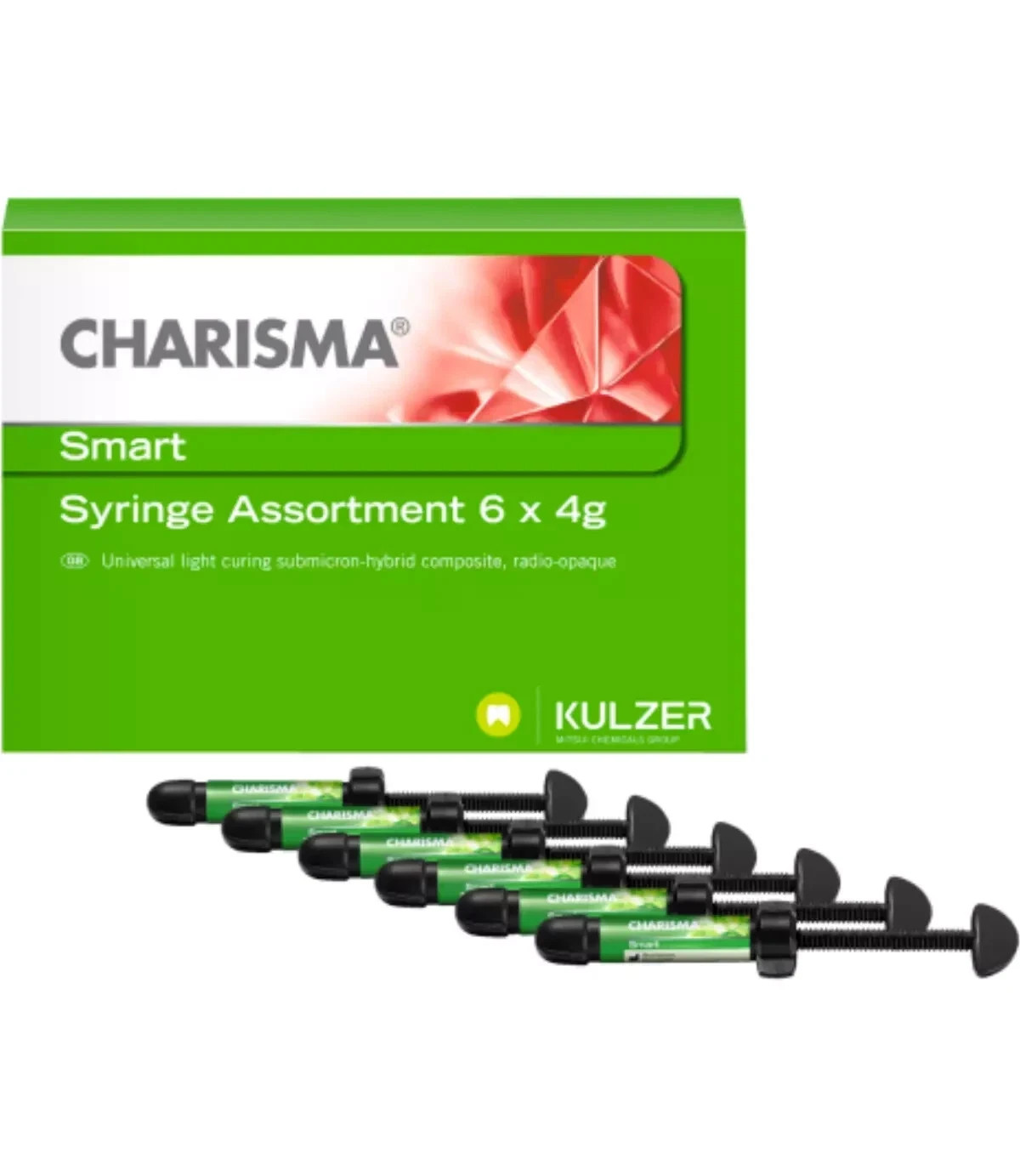 Kulzer Charisma Smart Dental Composite Restorative 6 Syr Kit