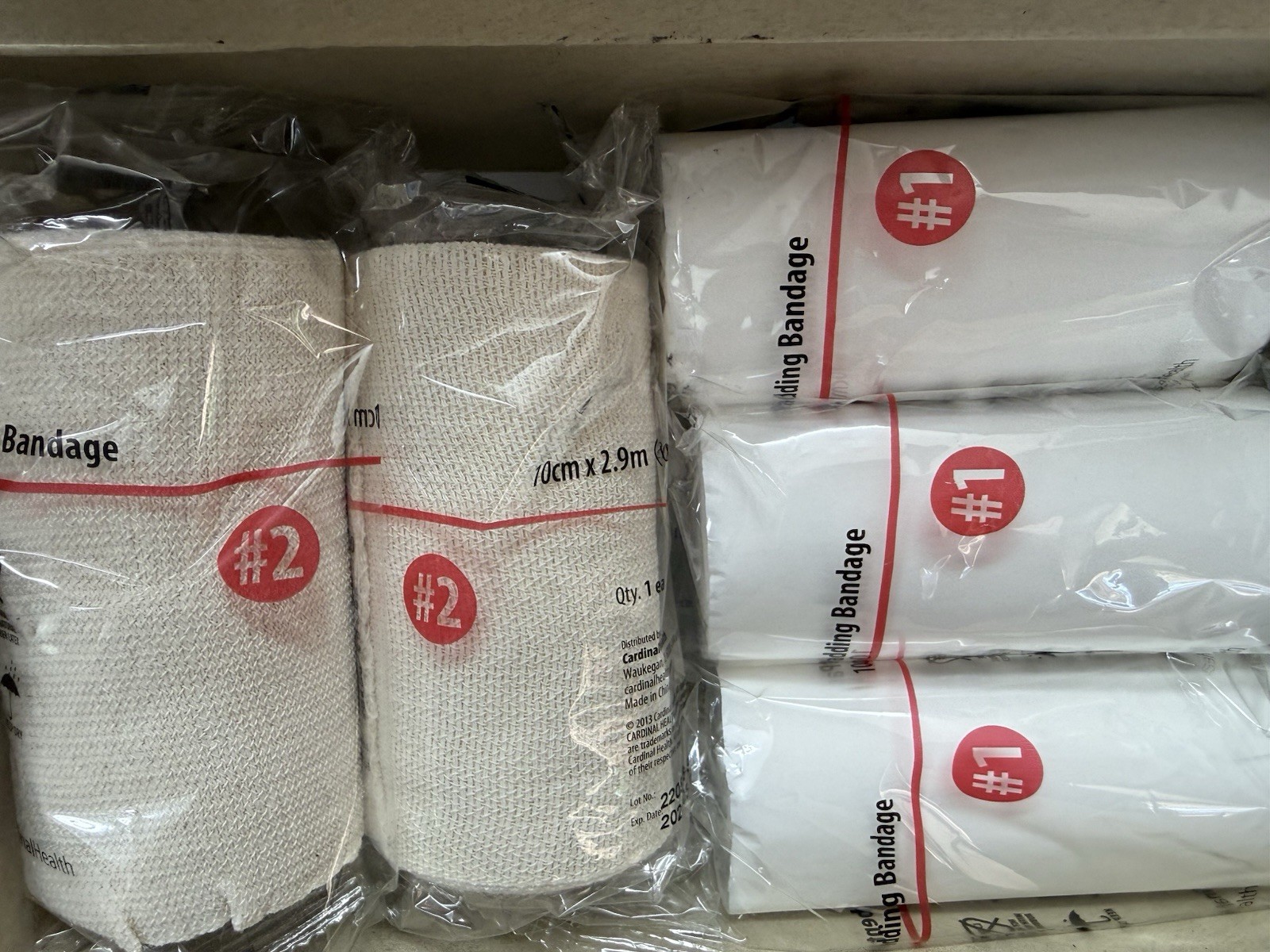 Cardinal Health Four-Layer Compression Bandage System CAHMLCB4 Stage 1 & 2 ONLY