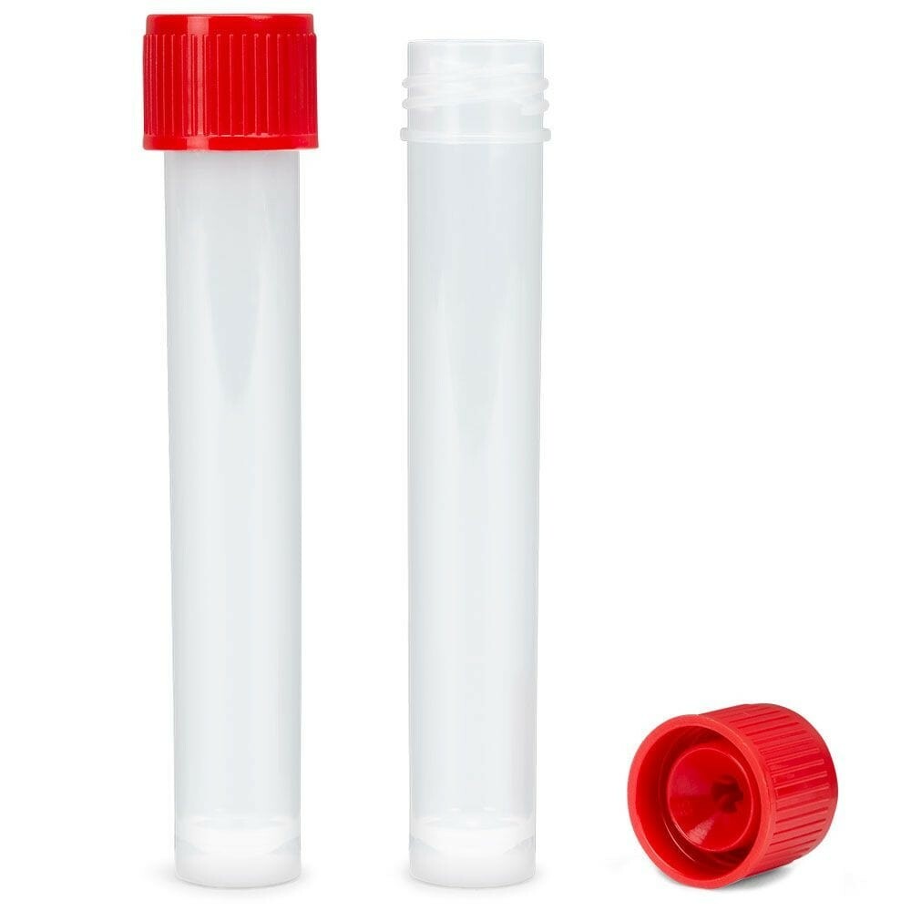10mL STERILE RNase, DNase, Pyrogen Free Transport Tubes 15mL 1000ct by Globe