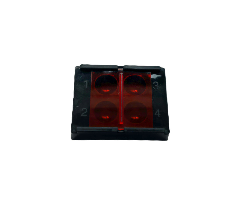 Dental Mixing Well Composite Resin Light-proof Shading Protector Blocking Lid