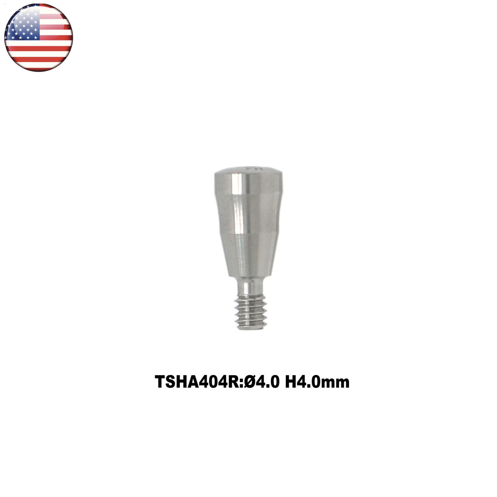 US Dental Healing Abutment Regular Ø4.0/Ø5.0/Ø6.0/Ø7.0/Ø8.0mm Fit Osstem Hiossen